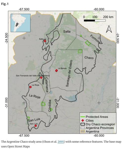 Study Region in Argentina