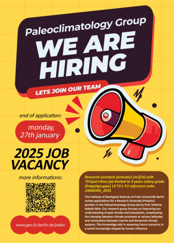 2025 JOB VACANCY